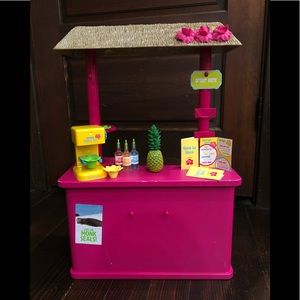 American Girl Doll Kanani’s shave ice stand